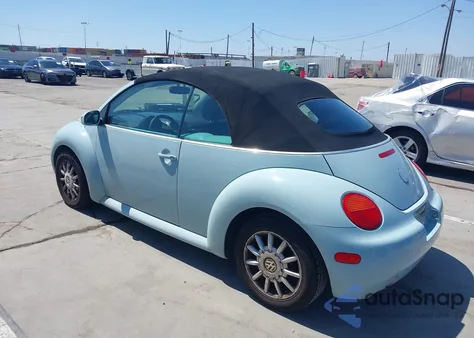 2005 Volkswagen New Beetle Gls из США, поврежденный, VIN 3VWCM31Y75M301471